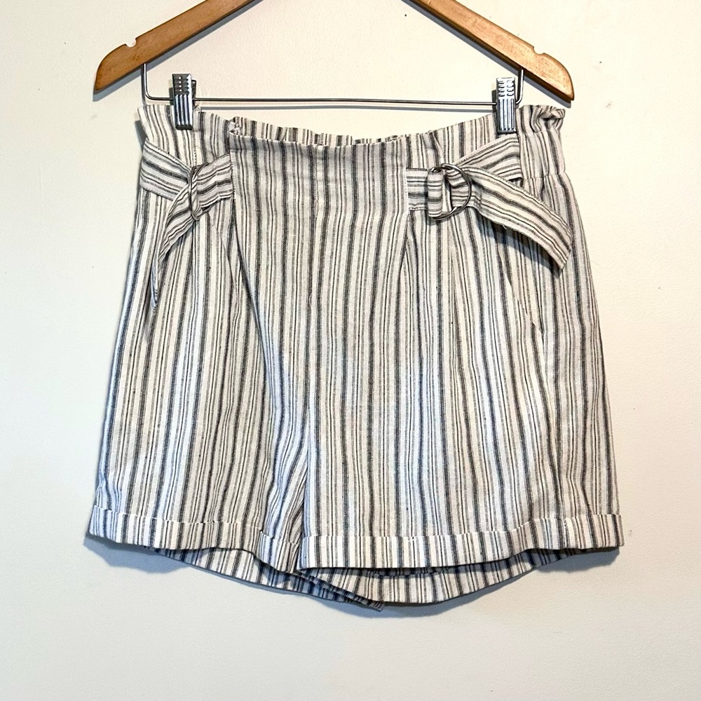 Ci Sono Pull On Striped Shorts Sz Large